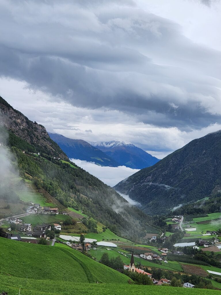Das Vinschgau, Sicht über Martelltal