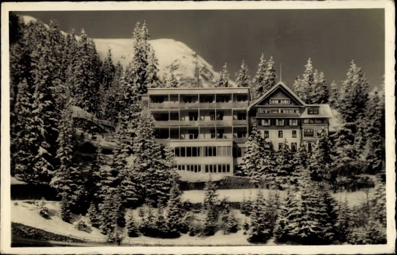 Arosa, Hotel Belvedere vor 1990